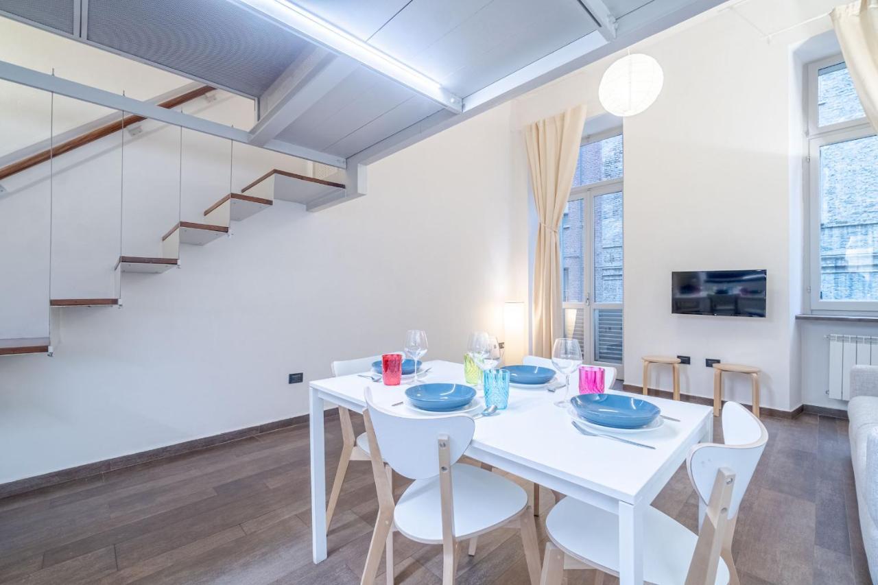 Apartmán Piazza Statuto Modern Loft Turín Exteriér fotografie
